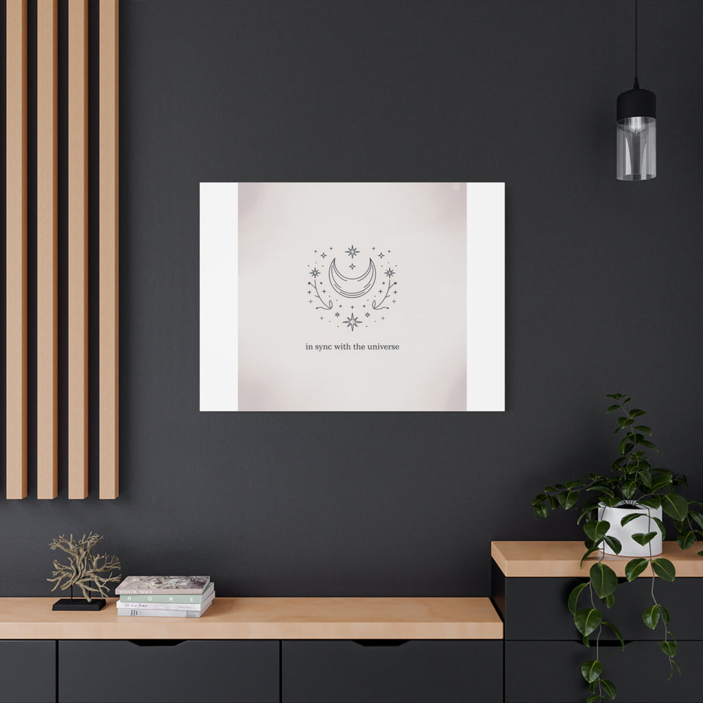 Moon Phases Constellation Art Print, Canvas