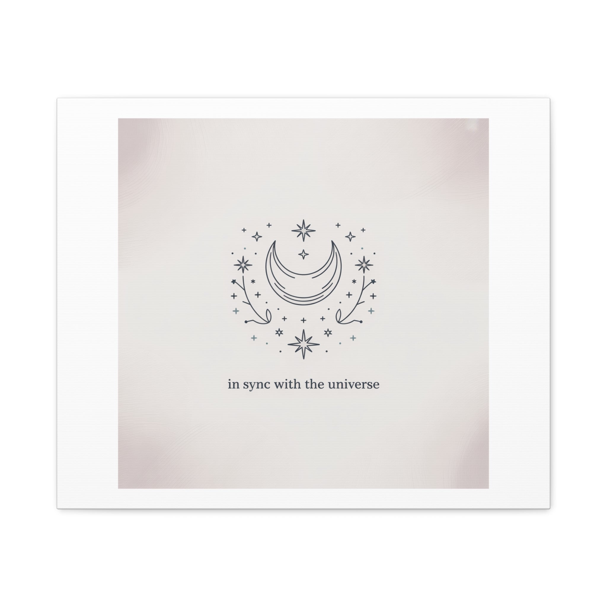 Moon Phases Constellation Art Print, Canvas