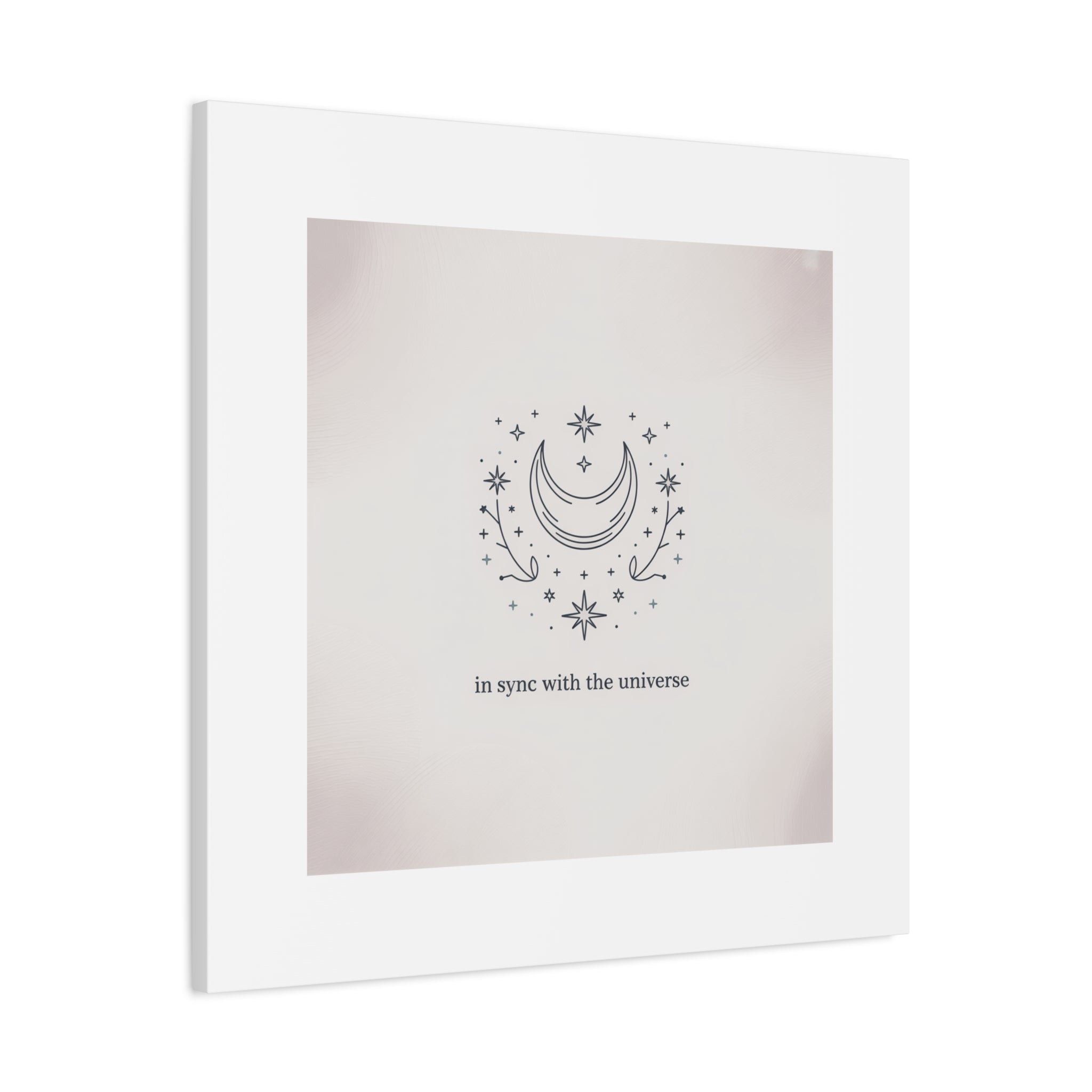 Moon Phases Constellation Art Print, Canvas