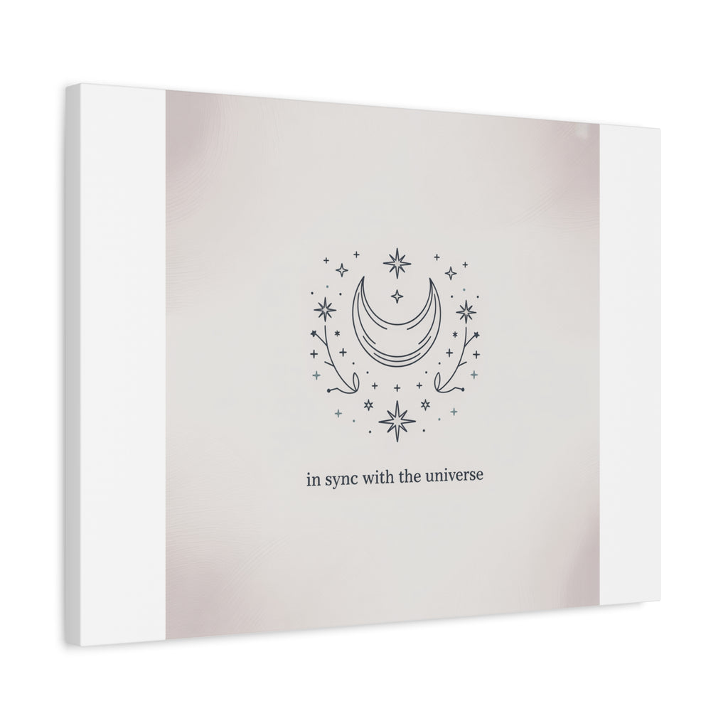 Moon Phases Constellation Art Print, Canvas