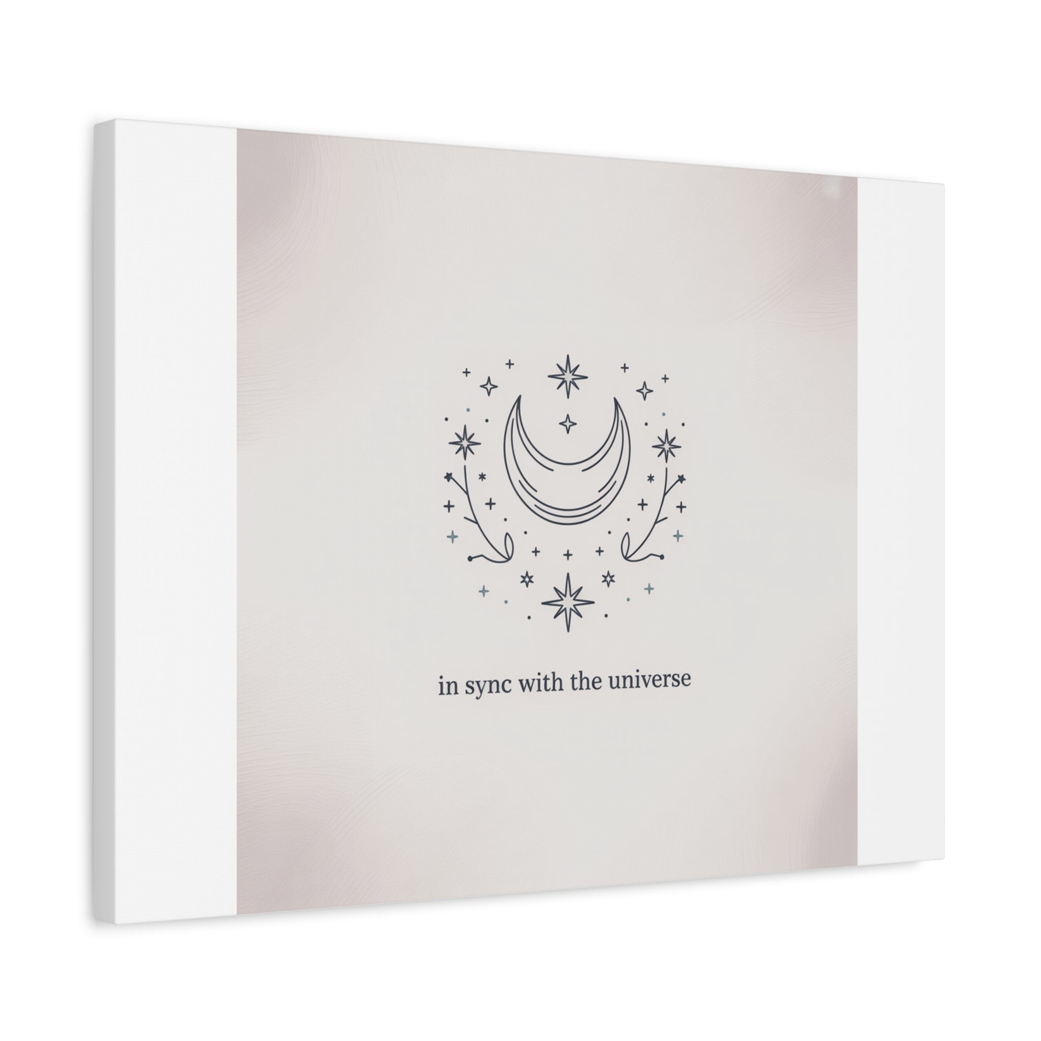 Moon Phases Constellation Art Print, Canvas