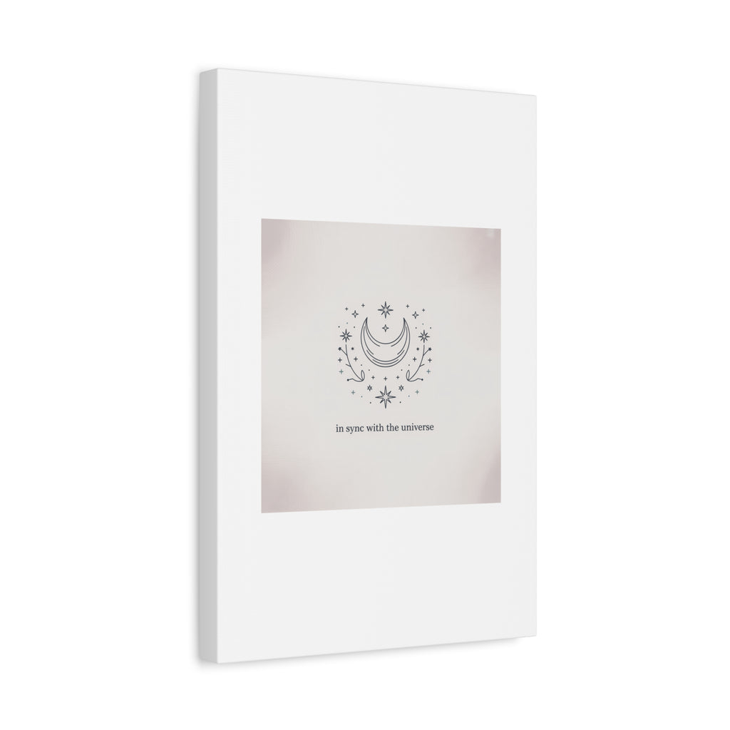 Moon Phases Constellation Art Print, Canvas