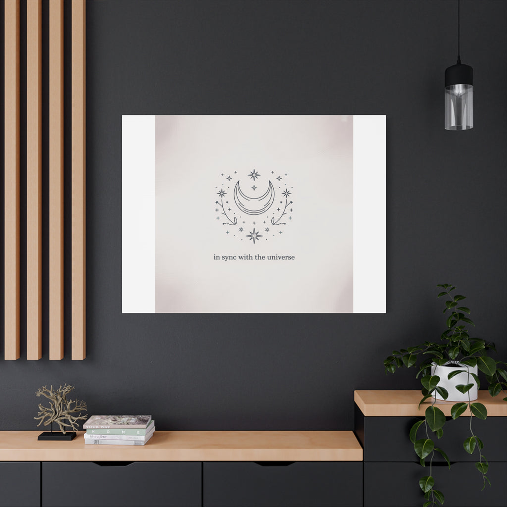 Moon Phases Constellation Art Print, Canvas