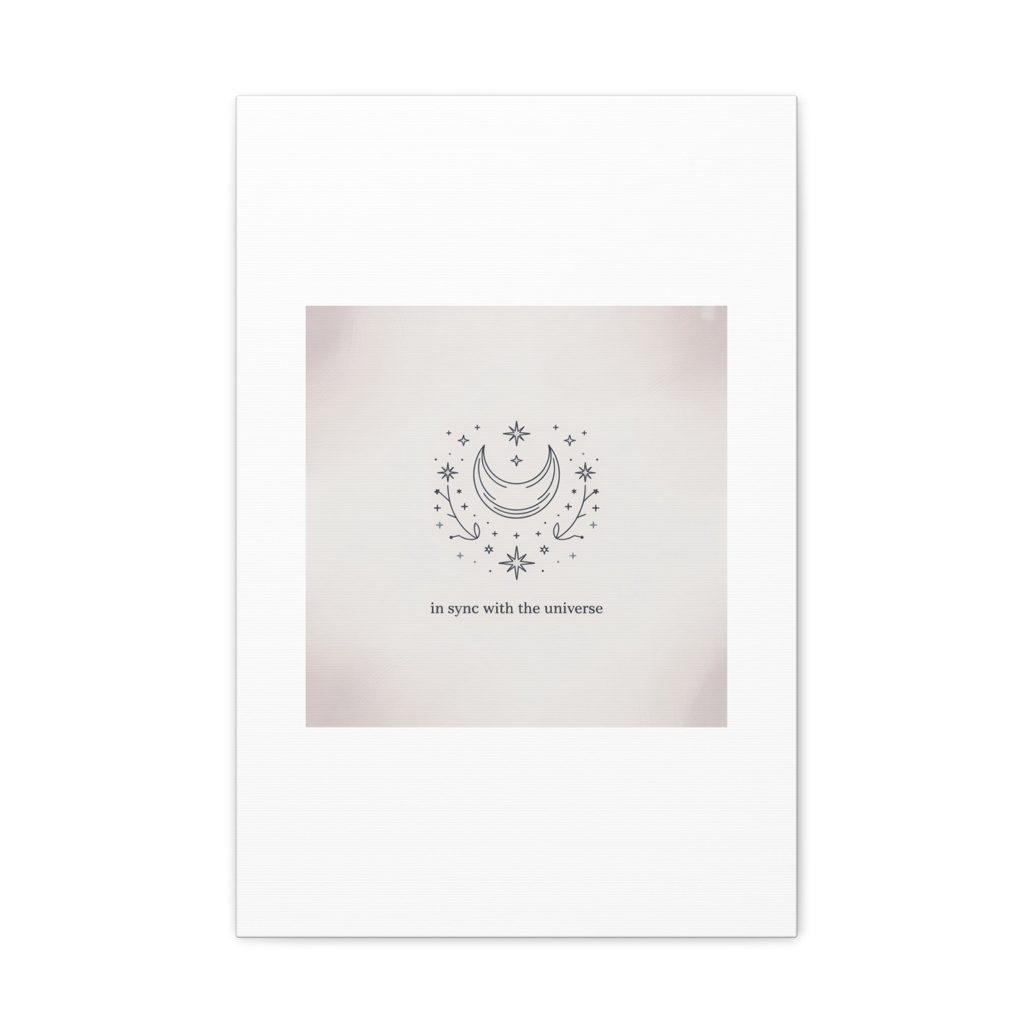 Moon Phases Constellation Art Print, Canvas