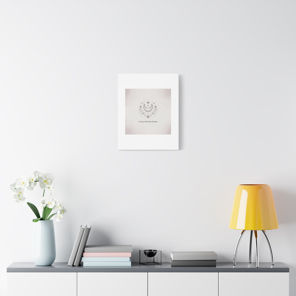 Moon Phases Constellation Art Print, Canvas