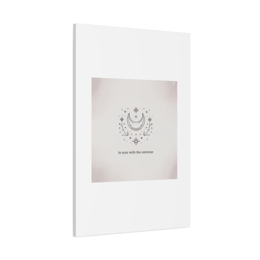 Moon Phases Constellation Art Print, Canvas