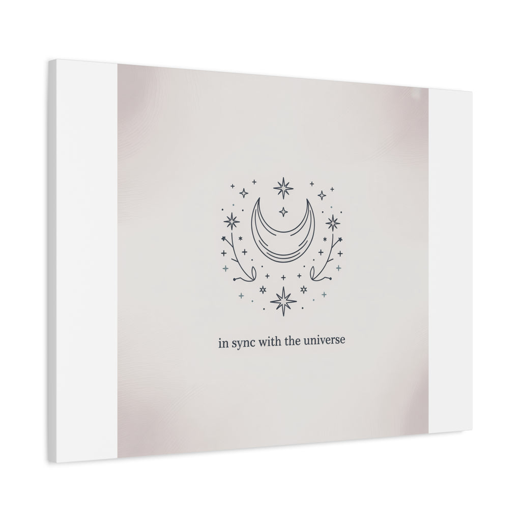 Moon Phases Constellation Art Print, Canvas