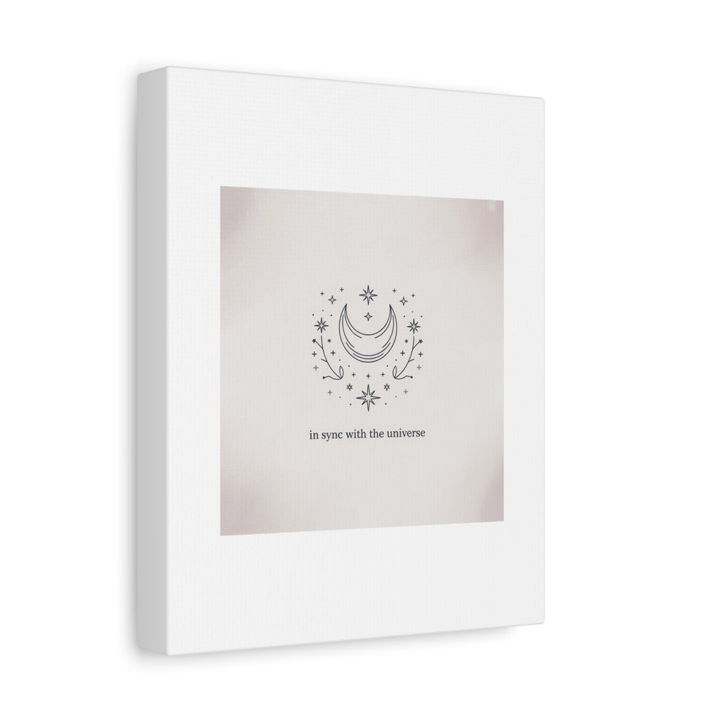 Moon Phases Constellation Art Print, Canvas