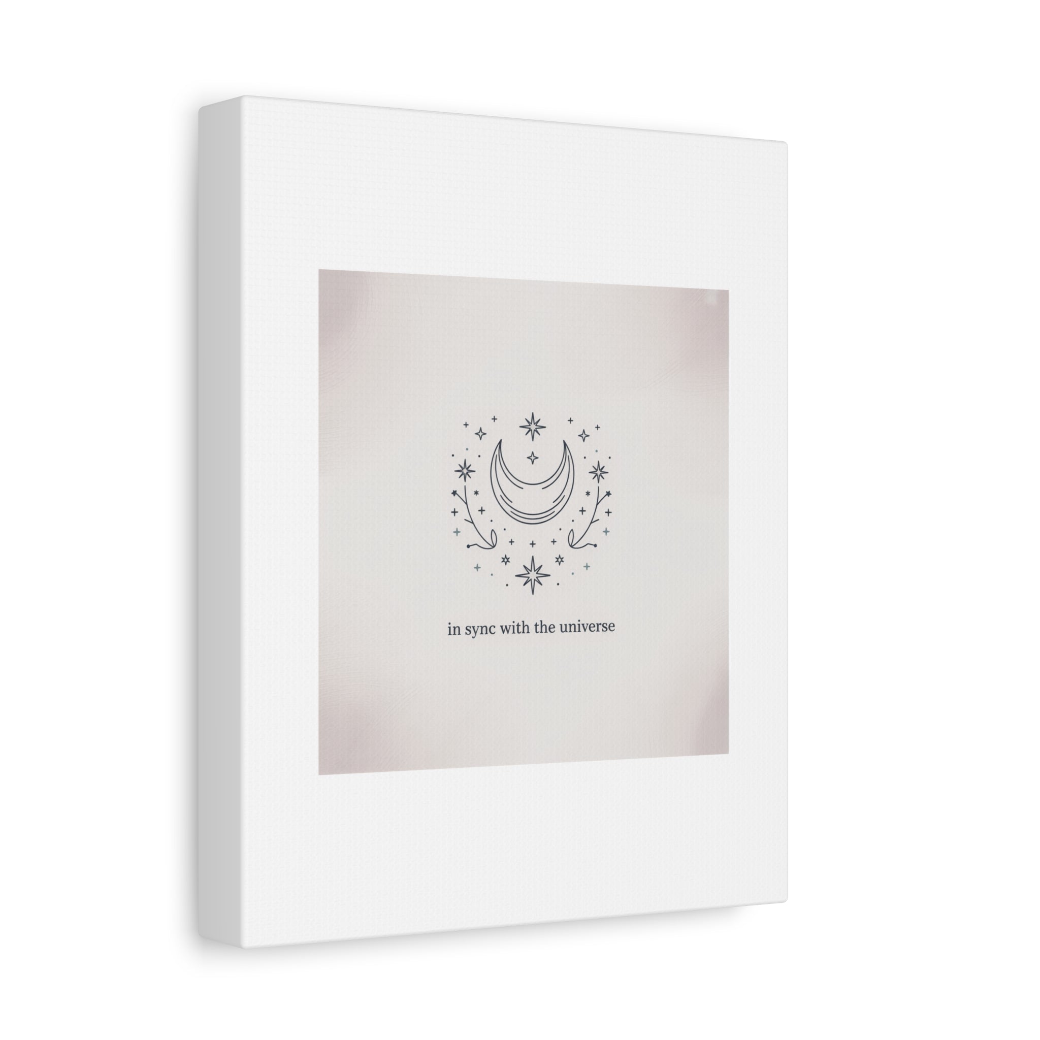 Moon Phases Constellation Art Print, Canvas