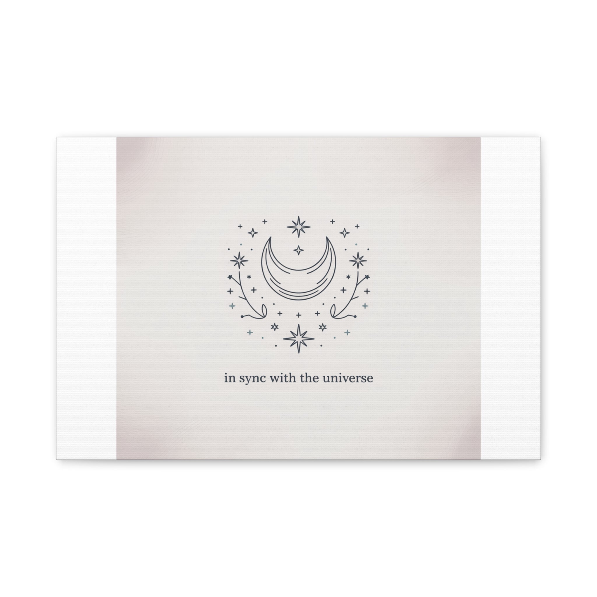 Moon Phases Constellation Art Print, Canvas