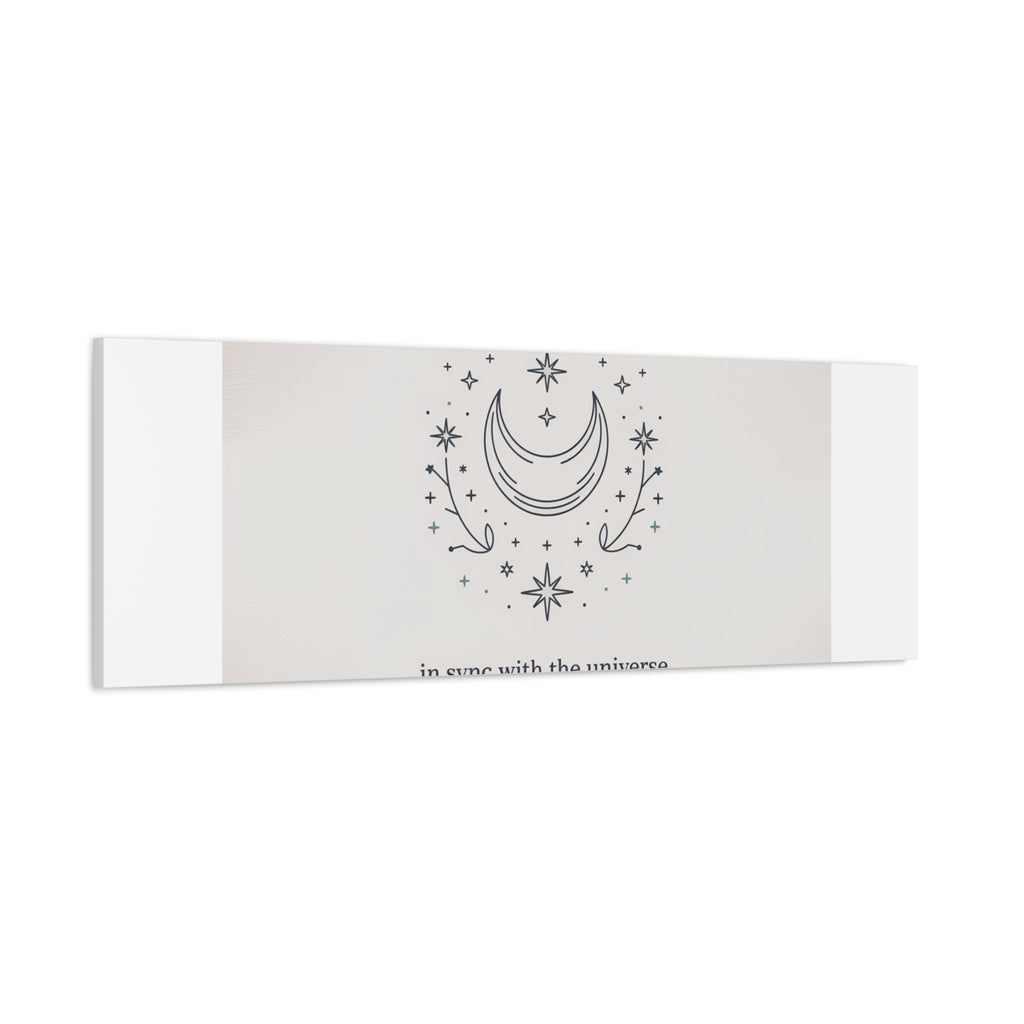 Moon Phases Constellation Art Print, Canvas