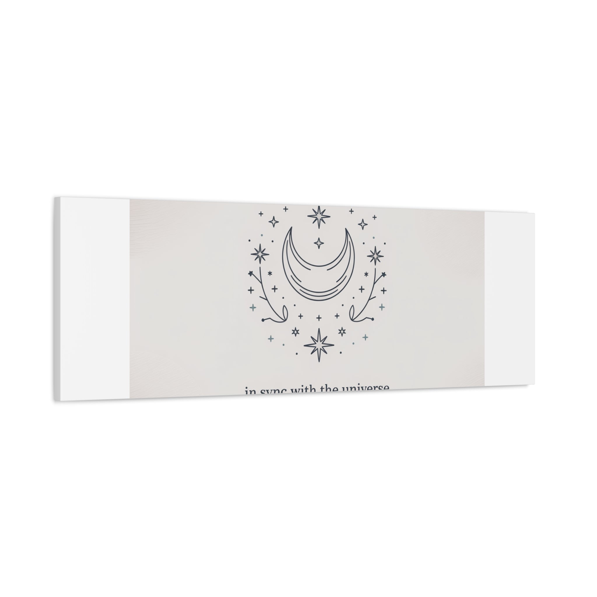 Moon Phases Constellation Art Print, Canvas