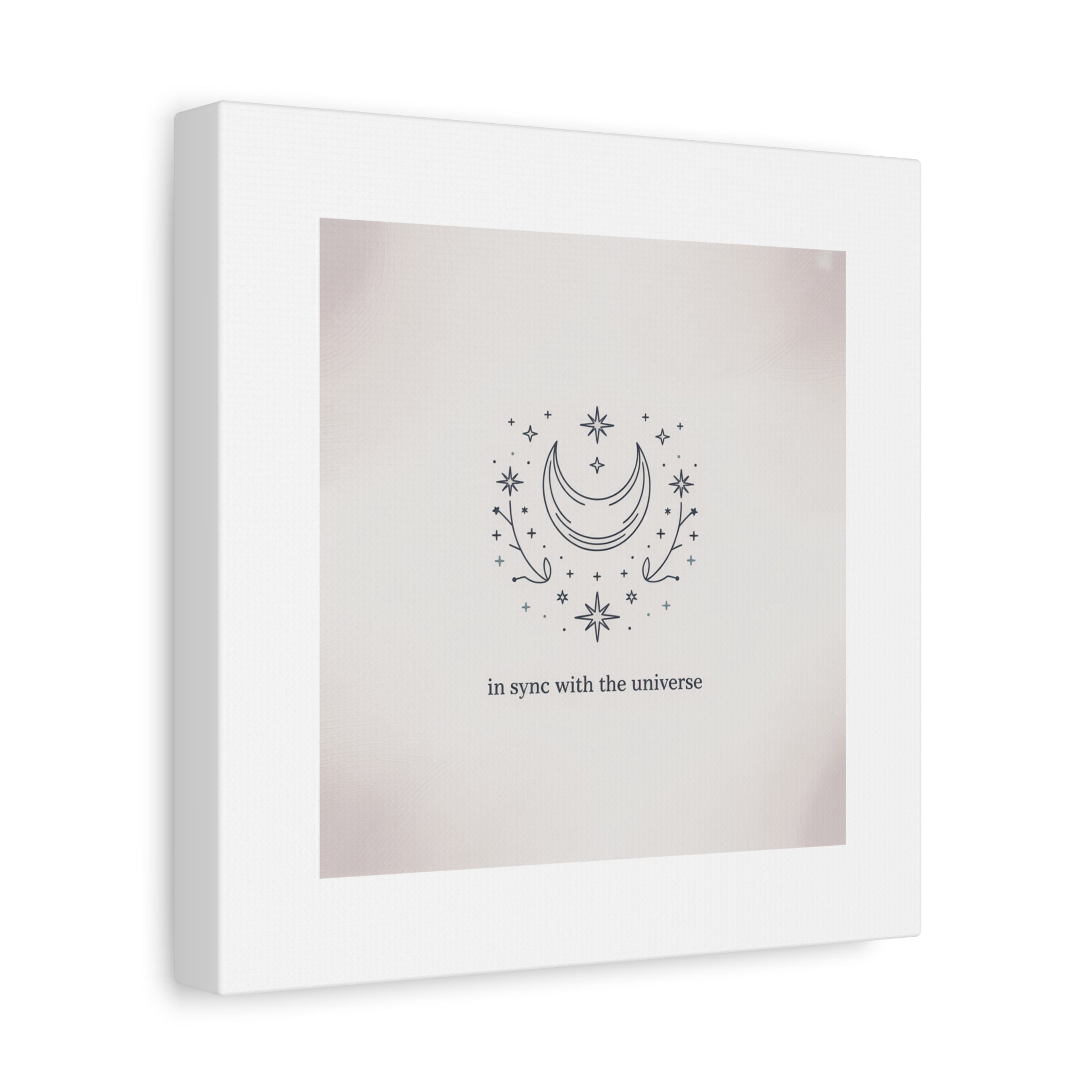 Moon Phases Constellation Art Print, Canvas