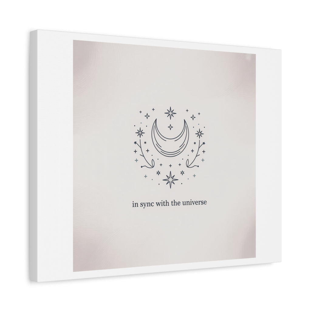 Moon Phases Constellation Art Print, Canvas