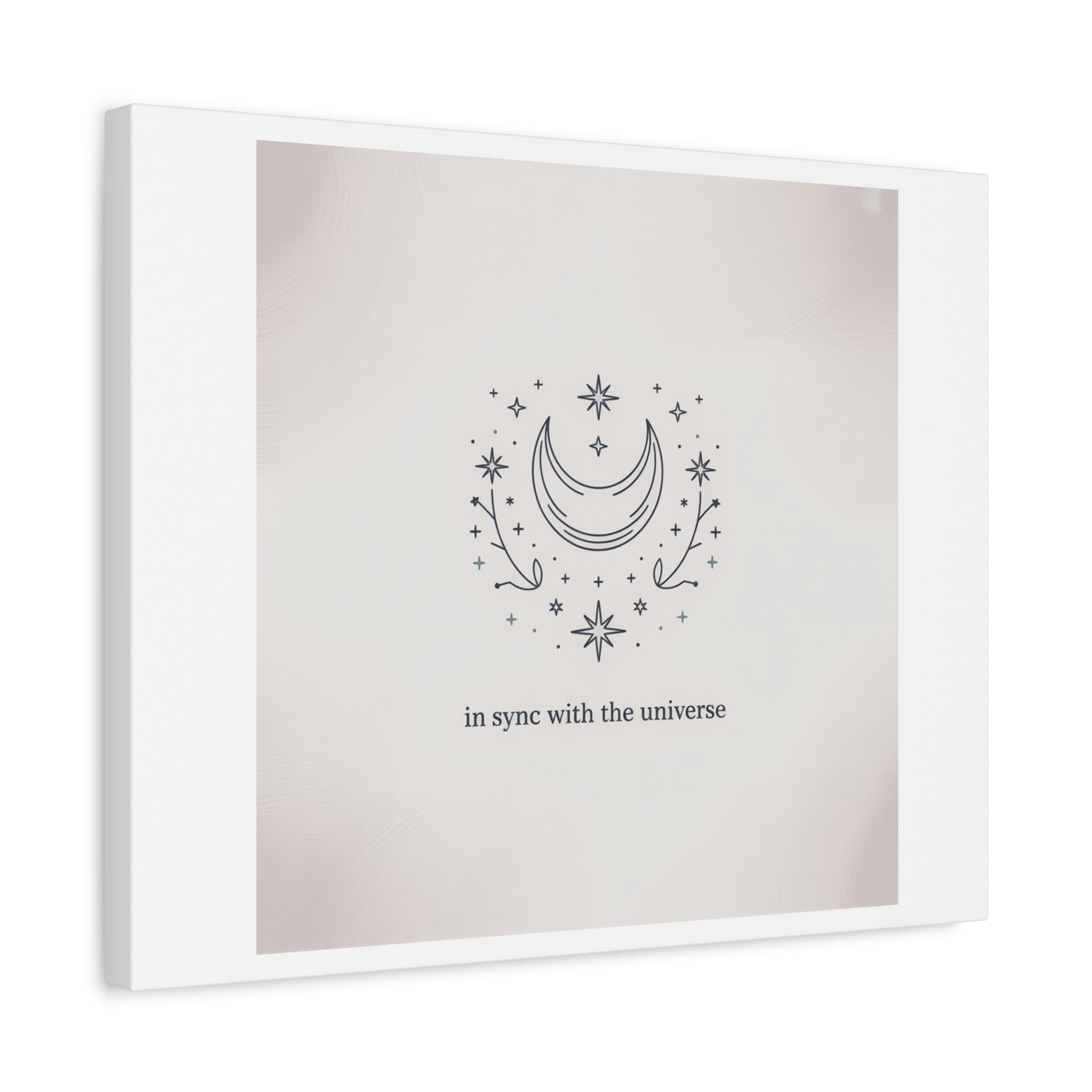 Moon Phases Constellation Art Print, Canvas