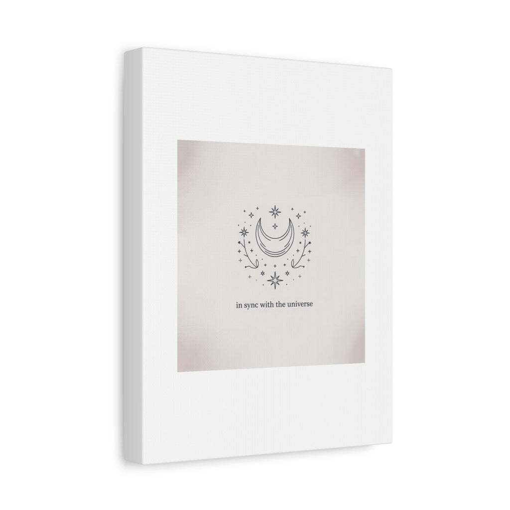 Moon Phases Constellation Art Print, Canvas