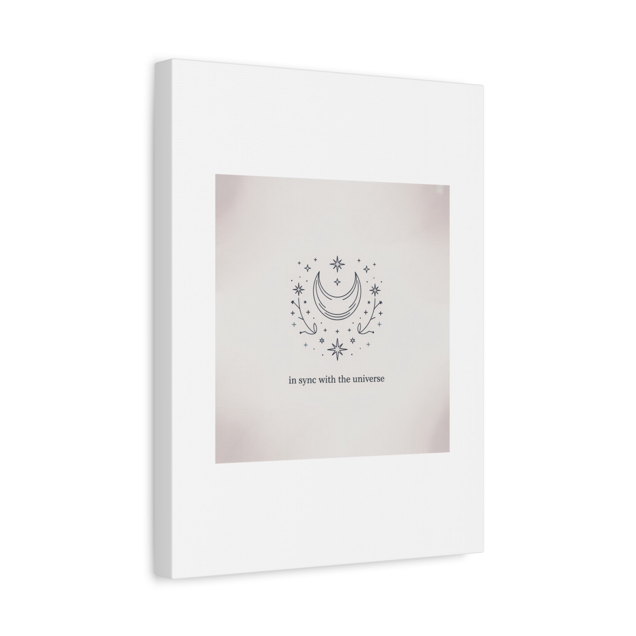 Moon Phases Constellation Art Print, Canvas