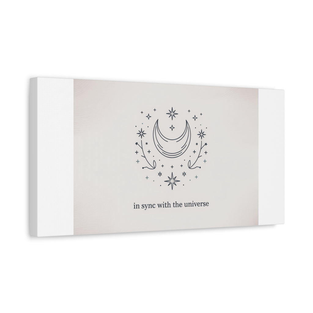 Moon Phases Constellation Art Print, Canvas