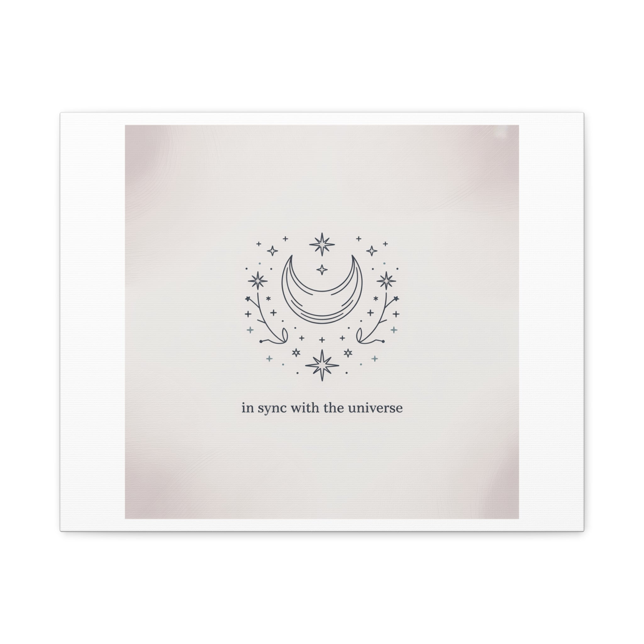 Moon Phases Constellation Art Print, Canvas