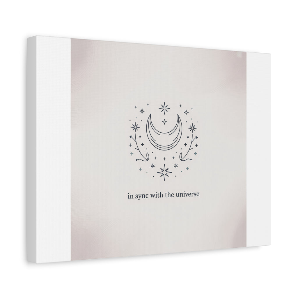 Moon Phases Constellation Art Print, Canvas