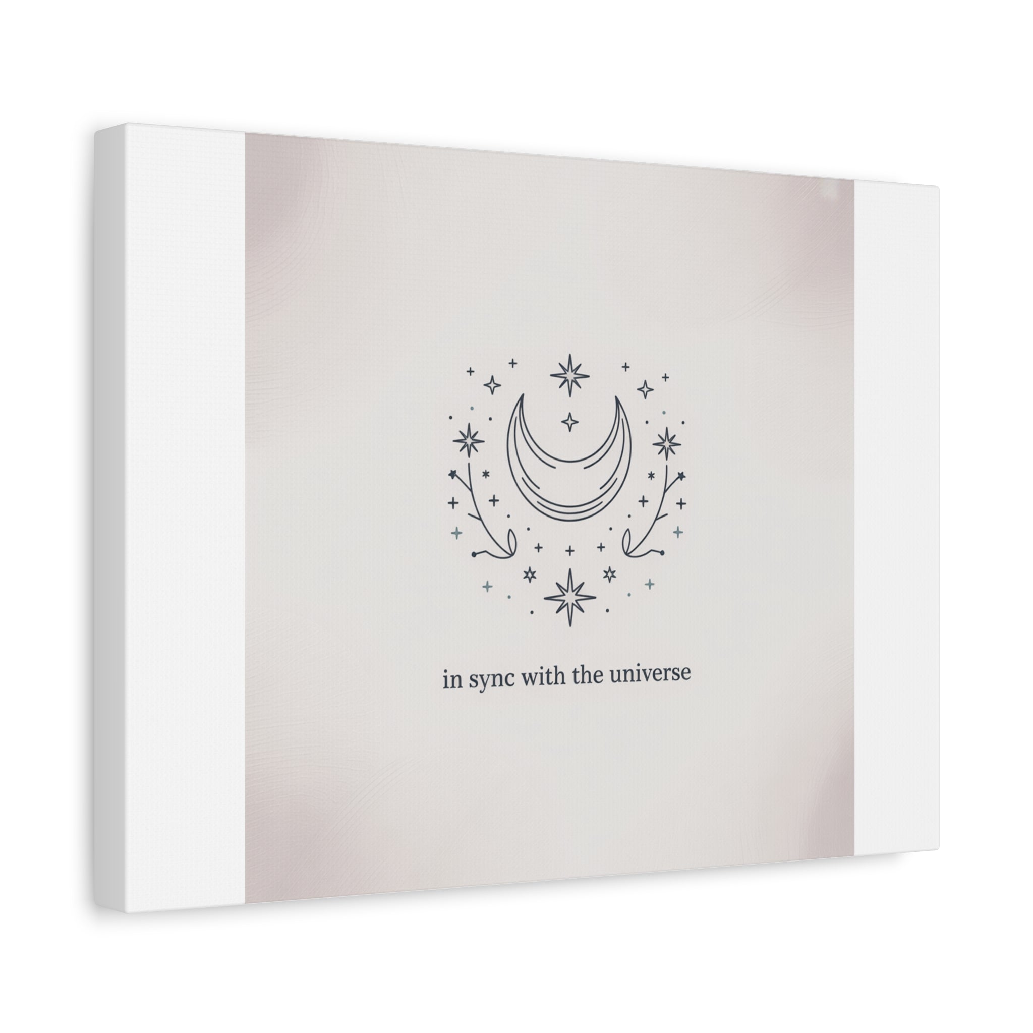 Moon Phases Constellation Art Print, Canvas