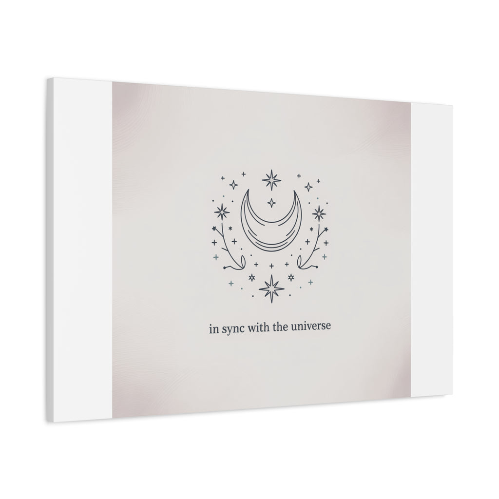 Moon Phases Constellation Art Print, Canvas