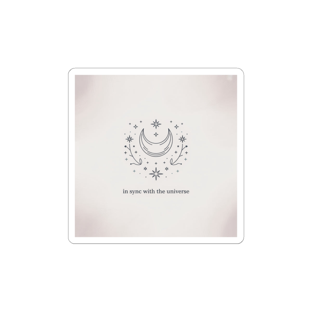 Moon Phases Constellation Sticker | Minimal Astrology Celestial