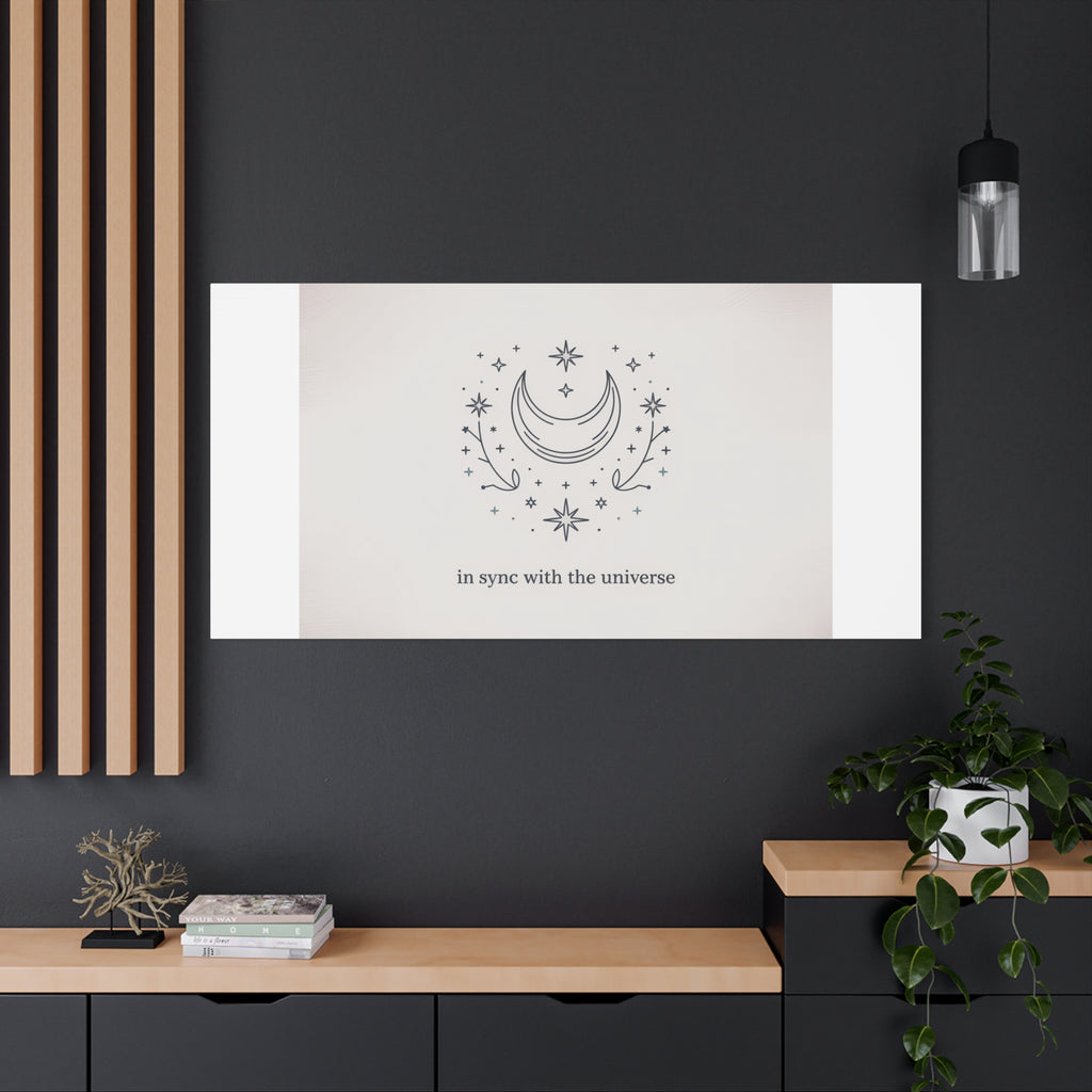Moon Phases Constellation Art Print, Canvas