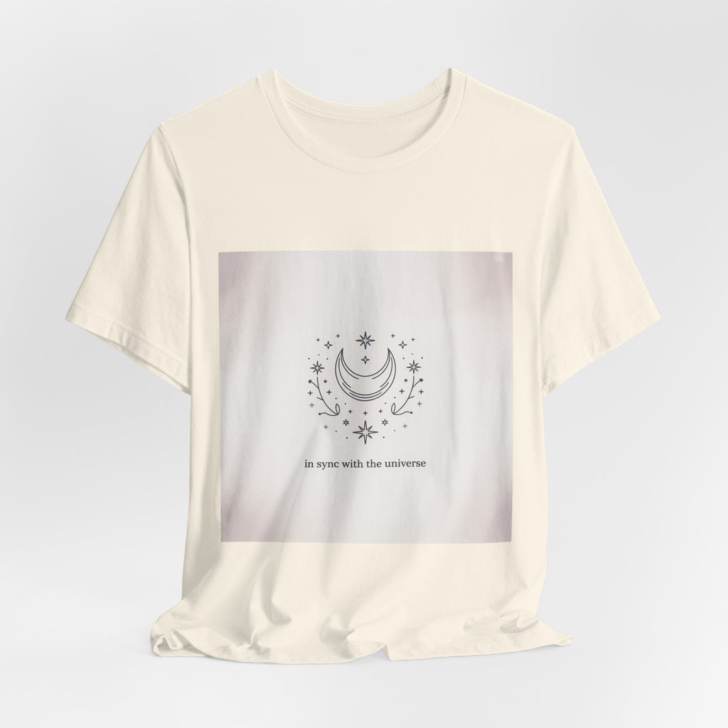 Moon Phase Constellation Tee | Minimal Astrology Design, Celestial Graphic