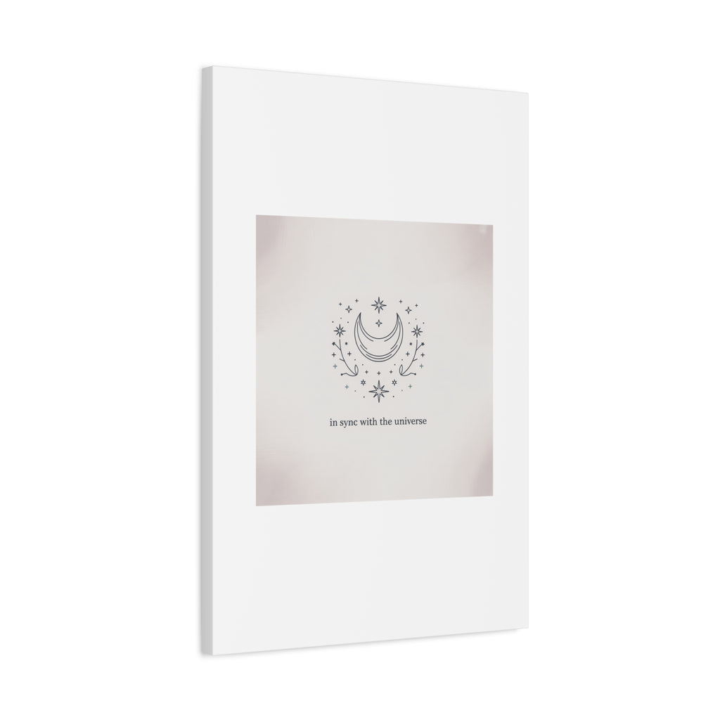 Moon Phases Constellation Art Print, Canvas