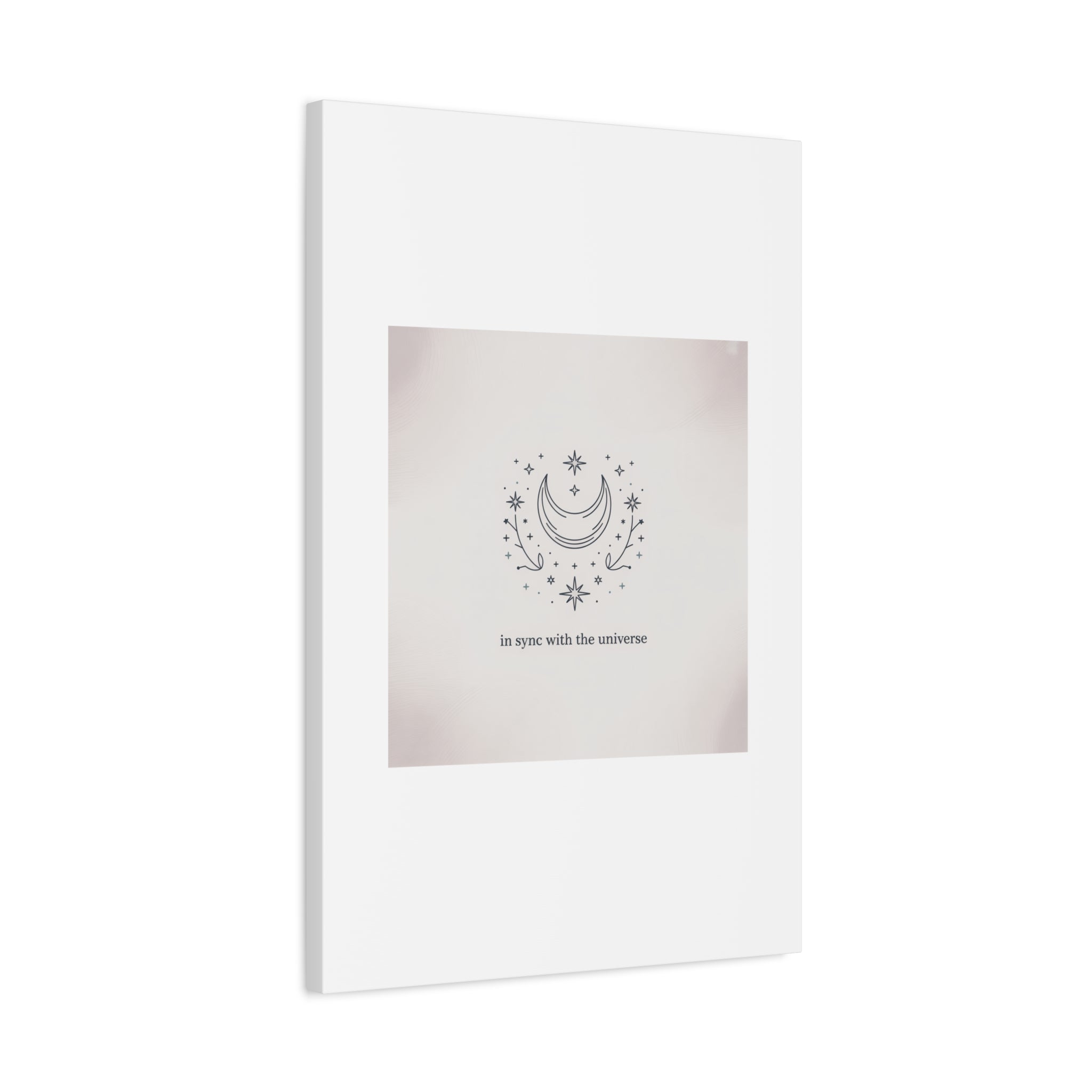 Moon Phases Constellation Art Print, Canvas