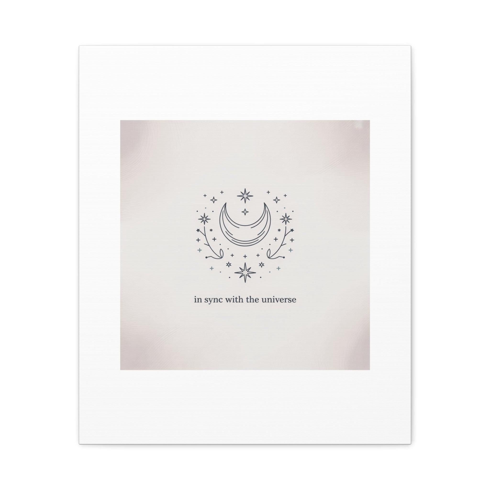 Moon Phases Constellation Art Print, Canvas