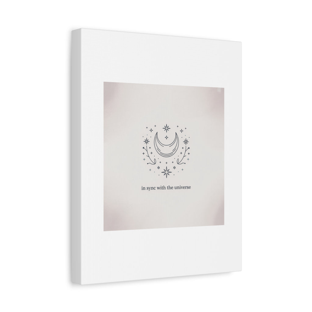 Moon Phases Constellation Art Print, Canvas