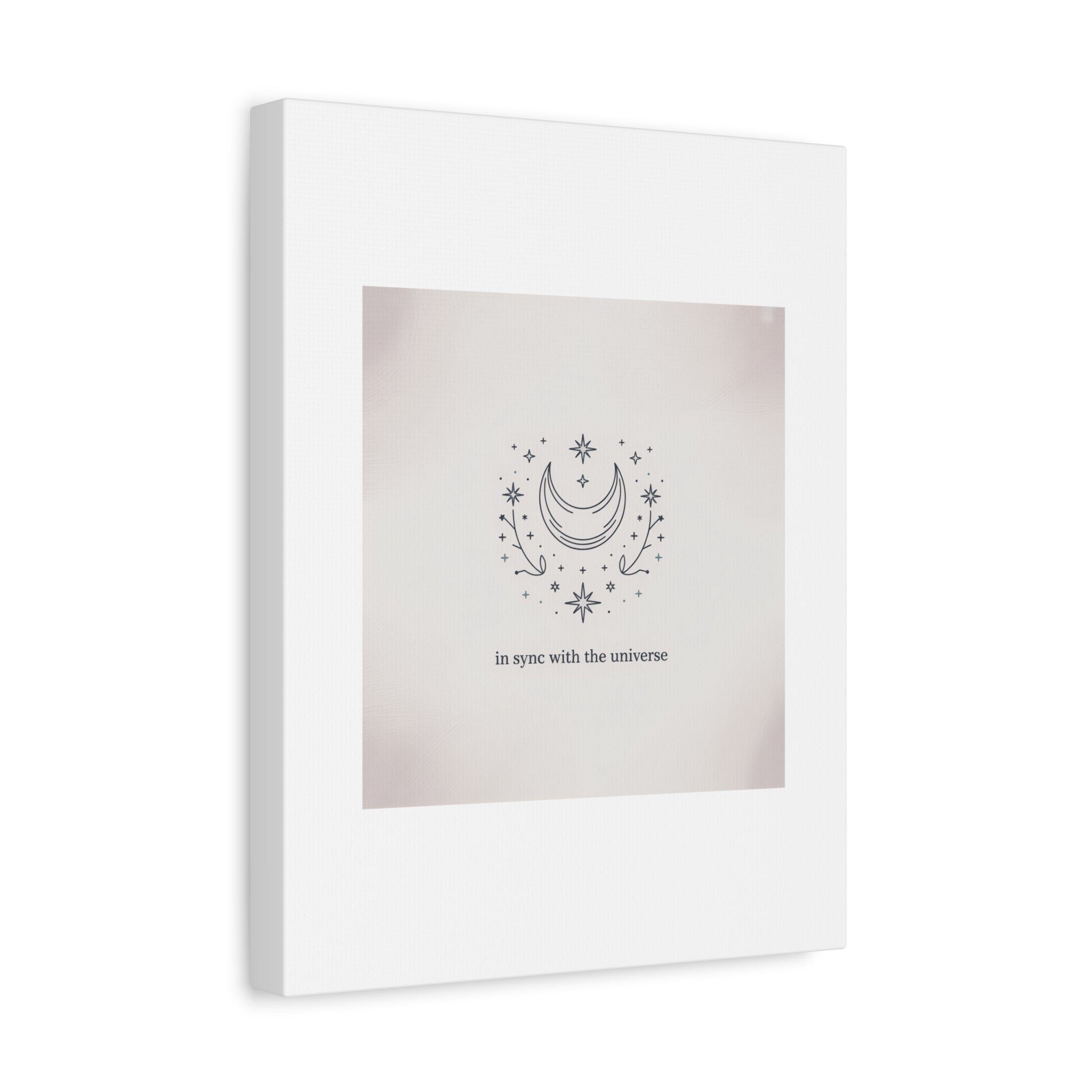 Moon Phases Constellation Art Print, Canvas