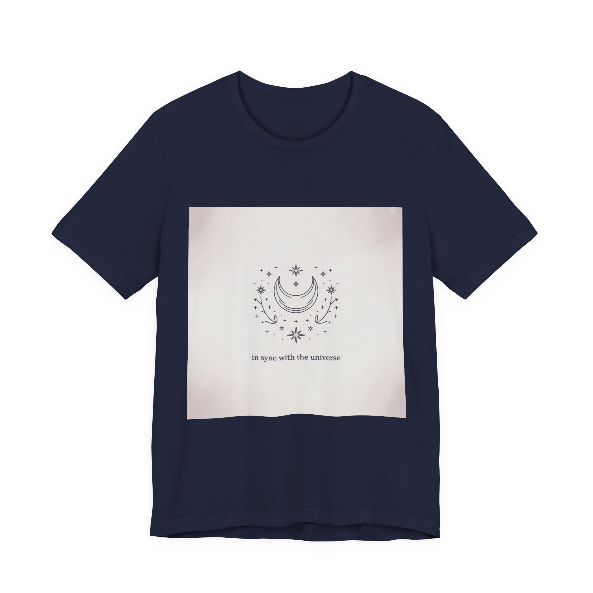 Moon Phase Constellation Tee | Minimal Astrology Design, Celestial Graphic
