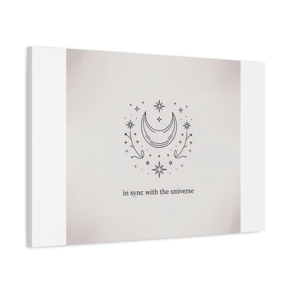 Moon Phases Constellation Art Print, Canvas