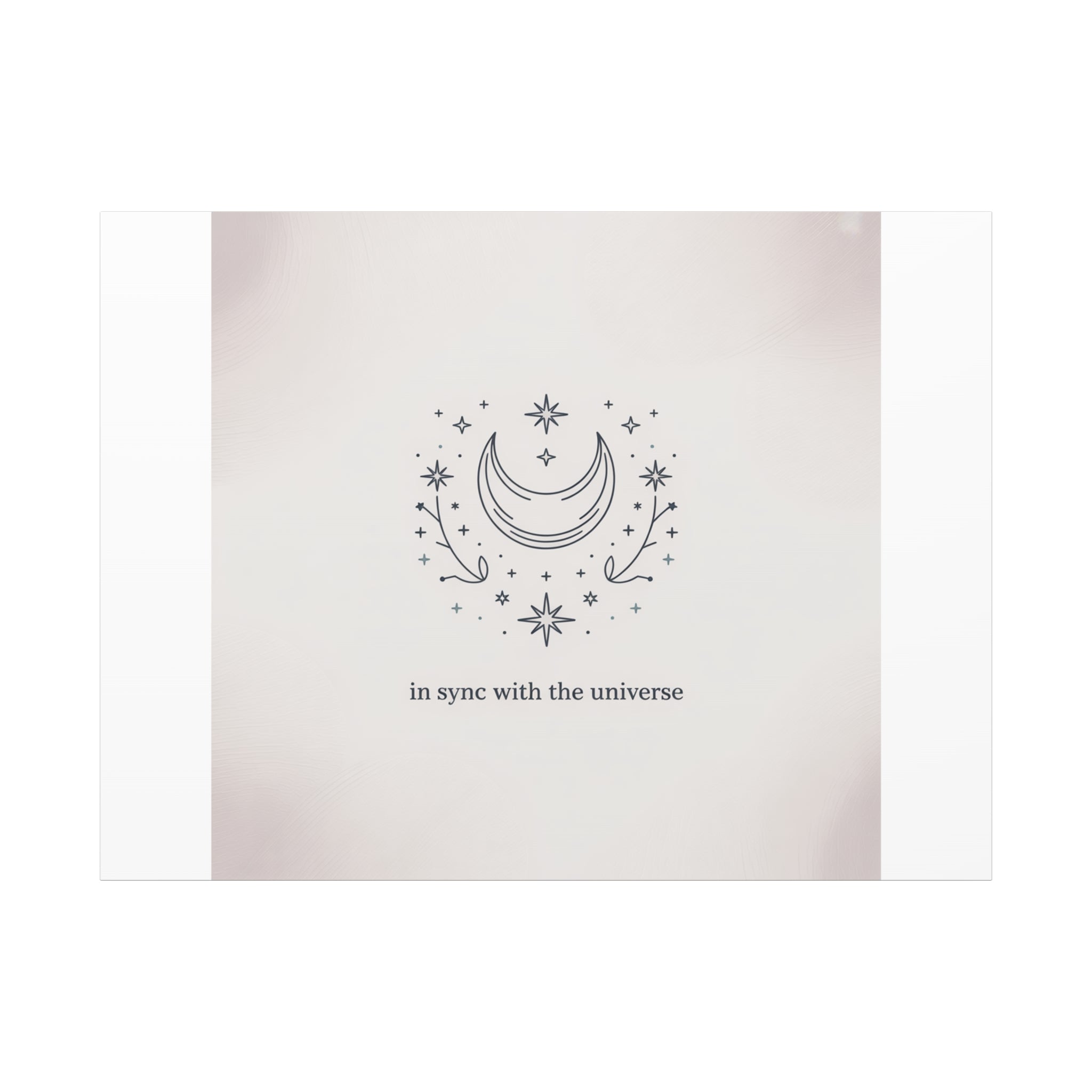 Moon Phases Constellation Art Print, Canvas