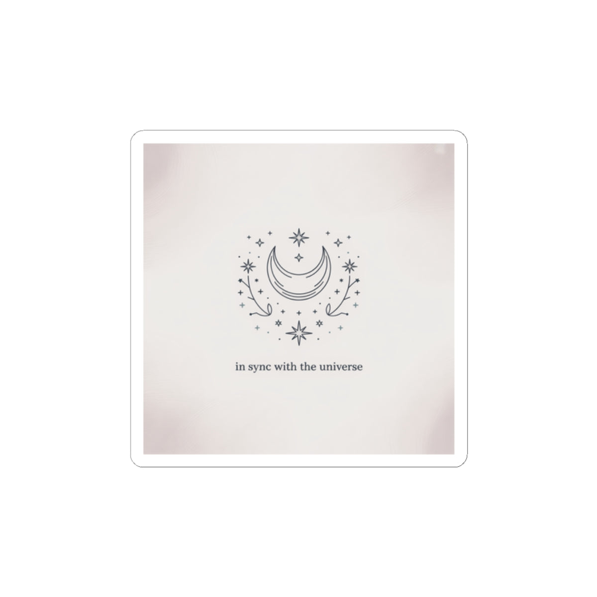 Moon Phases Constellation Sticker | Minimal Astrology Celestial