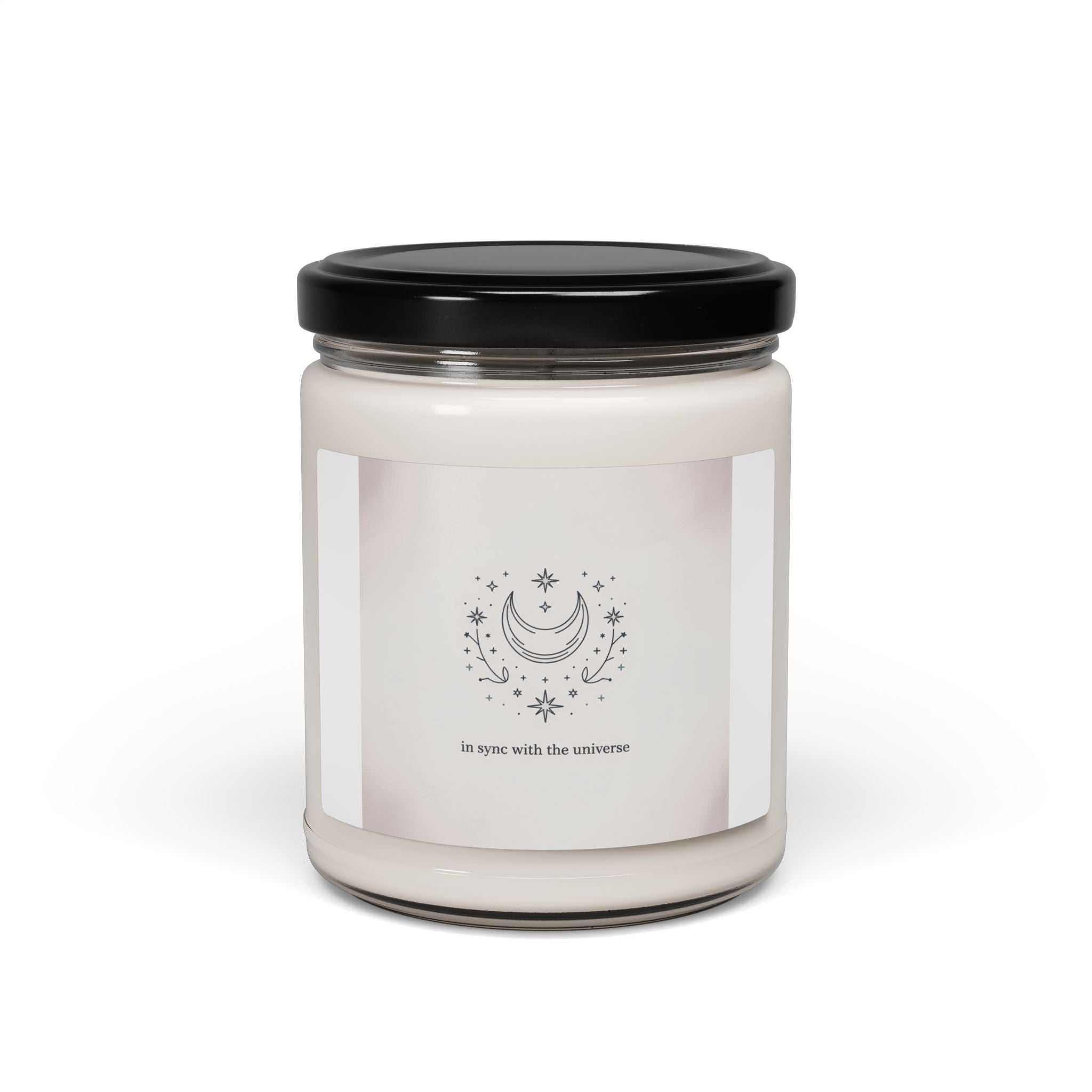 Moon Phase Constellation Candle, Soy 9oz | Minimal Astrology