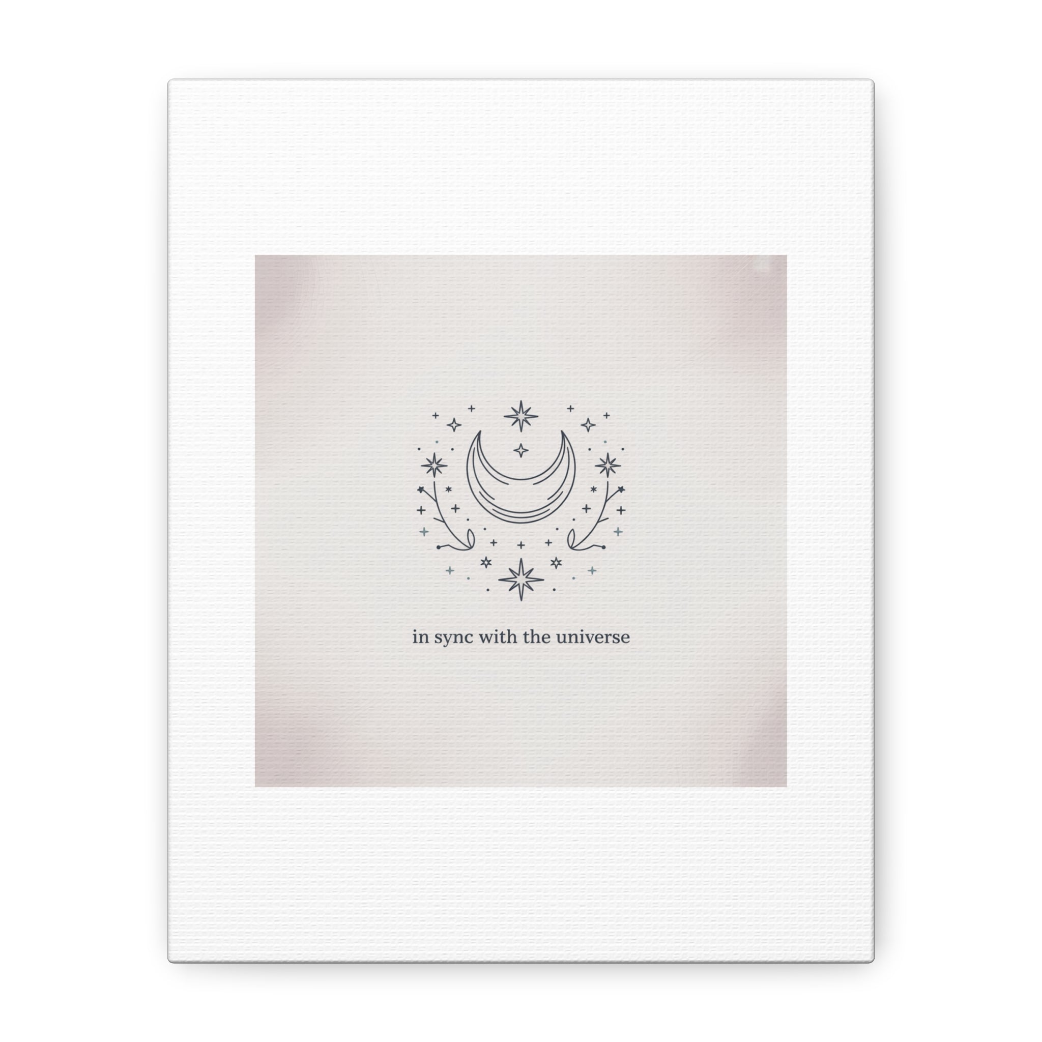 Moon Phases Constellation Art Print, Canvas