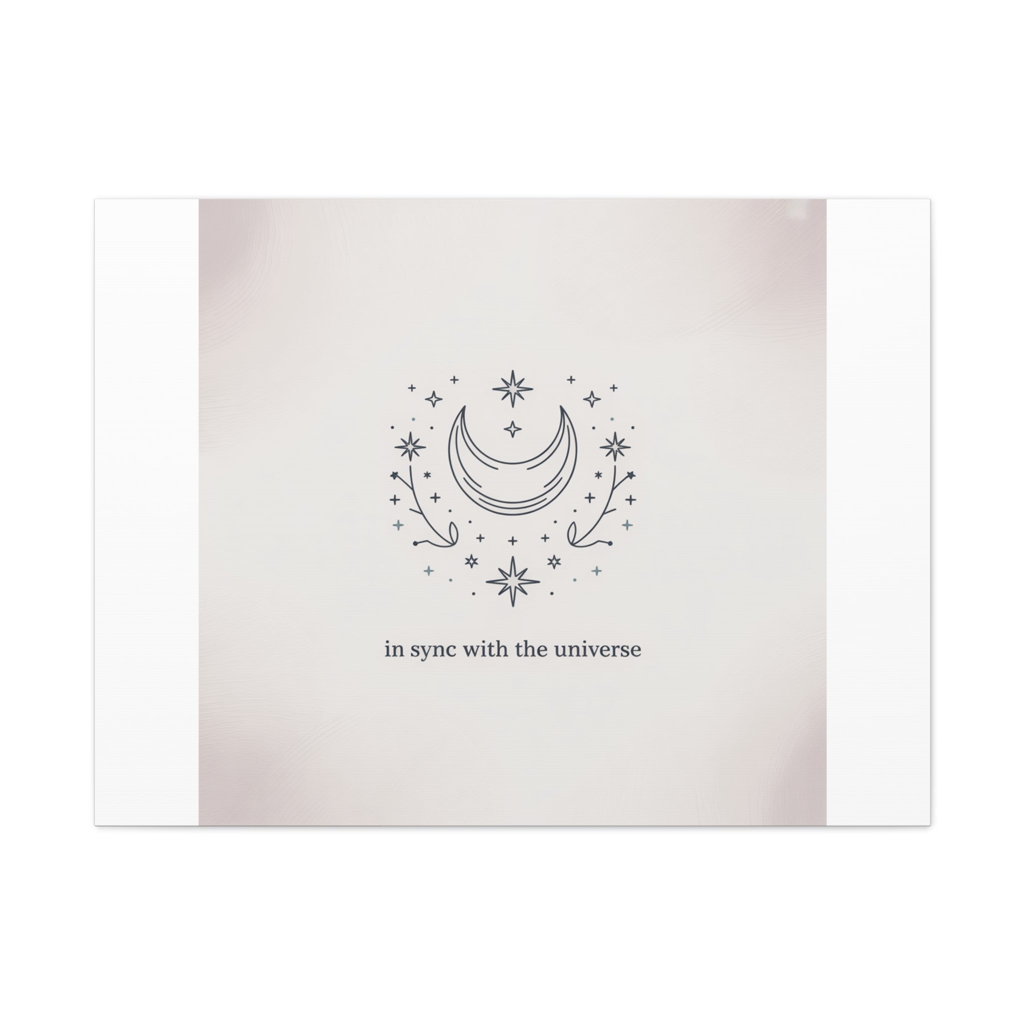 Moon Phases Constellation Art Print, Canvas