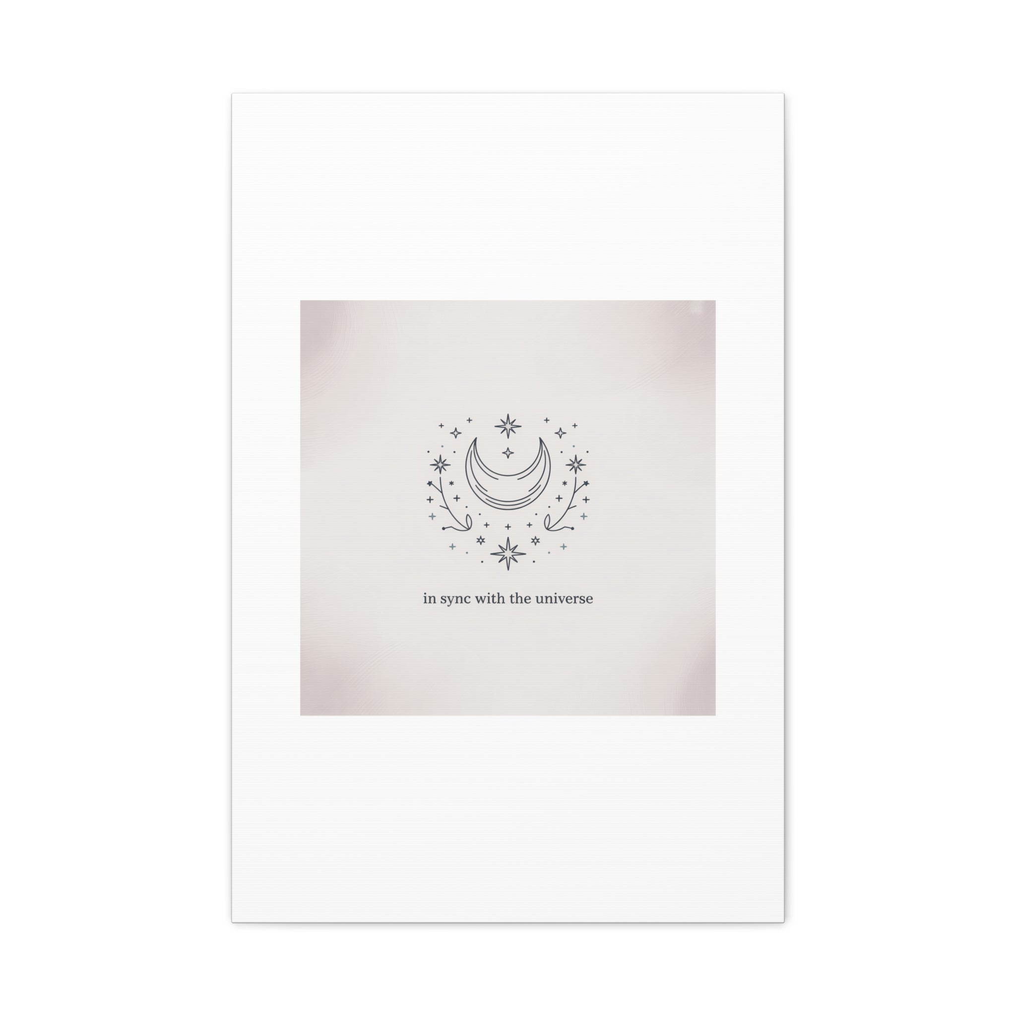 Moon Phases Constellation Art Print, Canvas