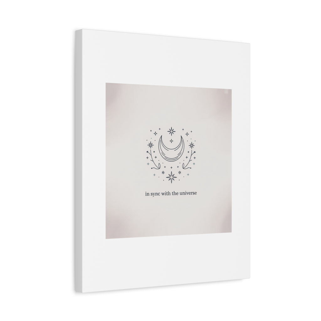 Moon Phases Constellation Art Print, Canvas