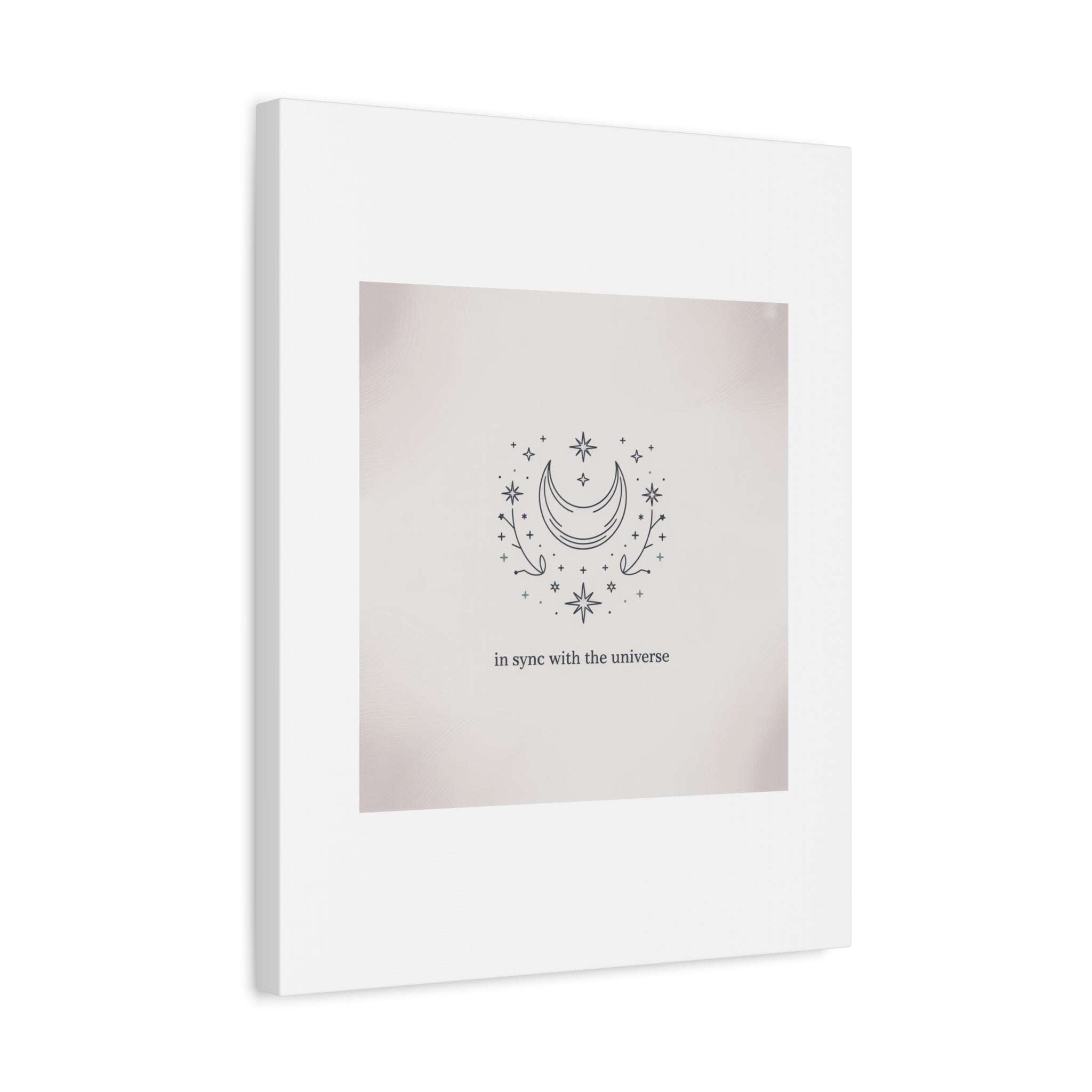 Moon Phases Constellation Art Print, Canvas