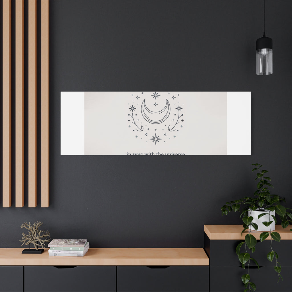 Moon Phases Constellation Art Print, Canvas