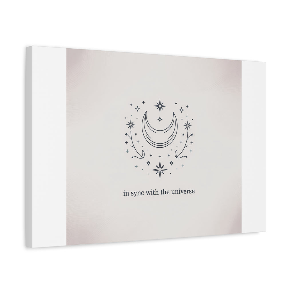 Moon Phases Constellation Art Print, Canvas