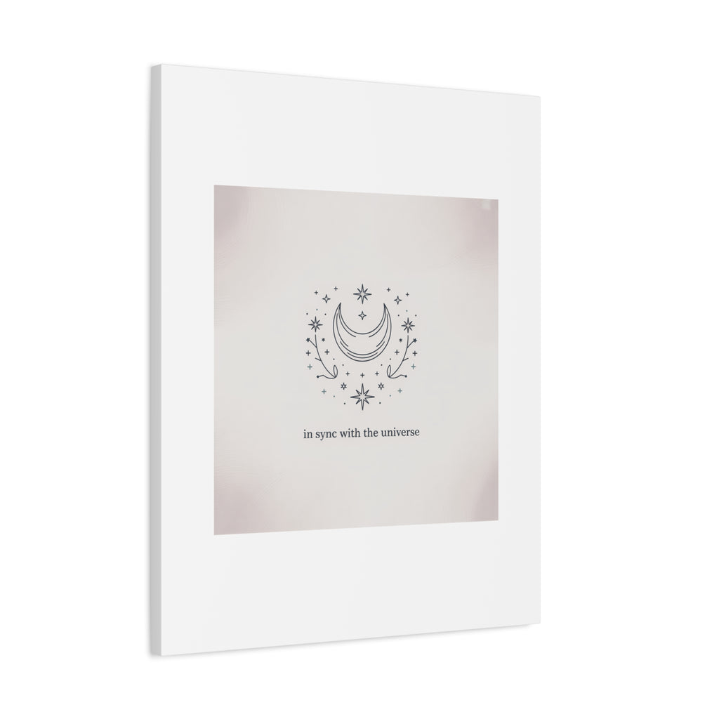 Moon Phases Constellation Art Print, Canvas