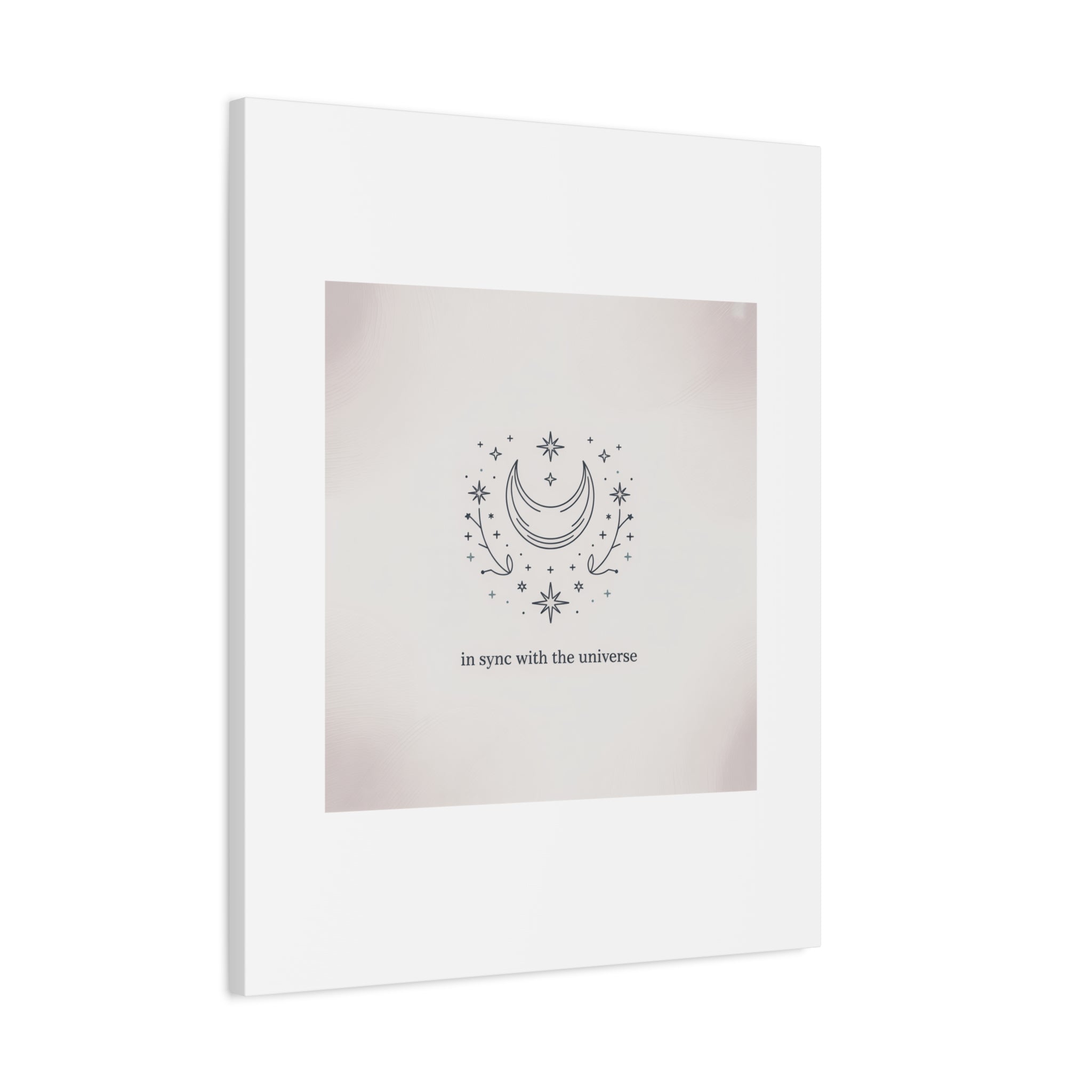 Moon Phases Constellation Art Print, Canvas