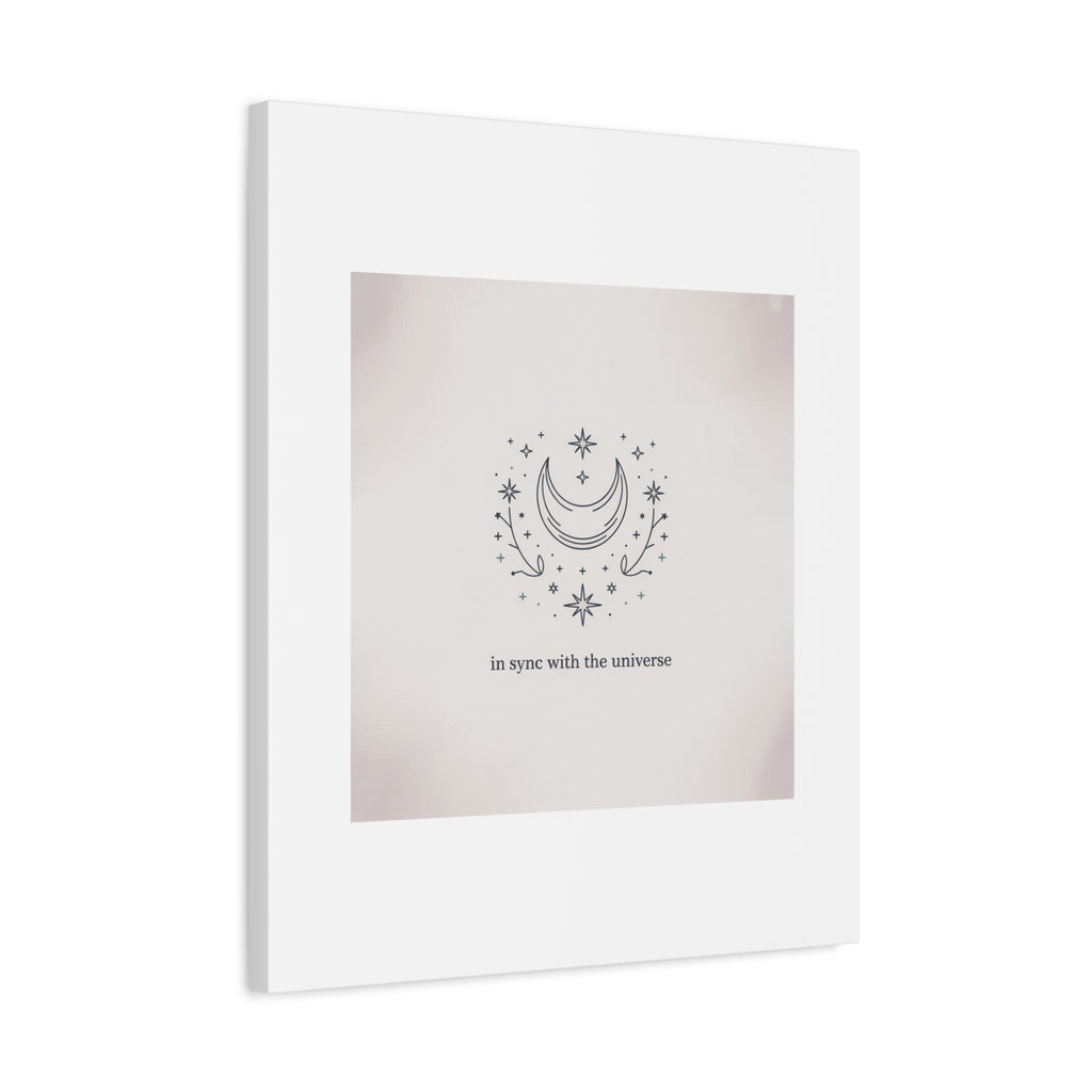 Moon Phases Constellation Art Print, Canvas