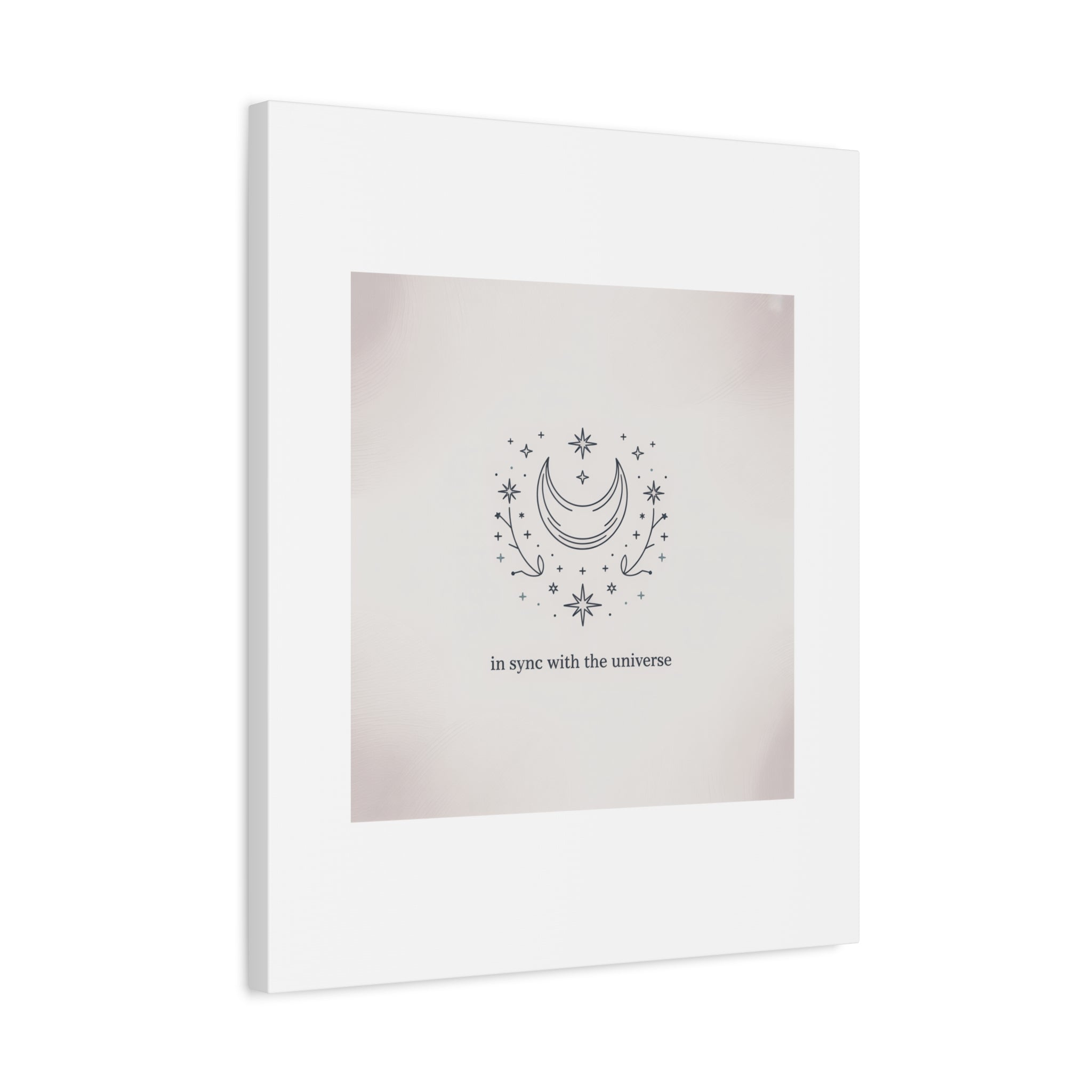 Moon Phases Constellation Art Print, Canvas